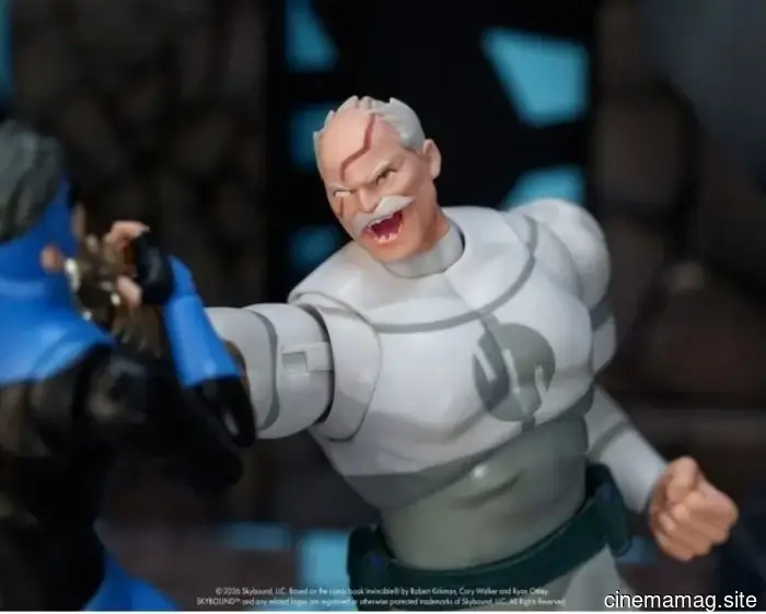 Jada Toys lancia la linea di action figure Invincible con Invincible, Conquest e Omni-Man.