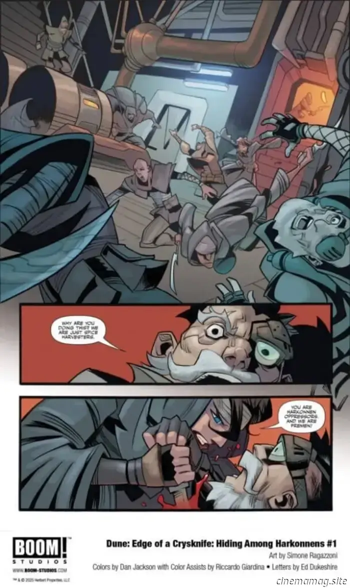Dune: Al Limite di un Crysknife: Nascosti tra gli Harkonnen #1 - Anteprima del Fumetto