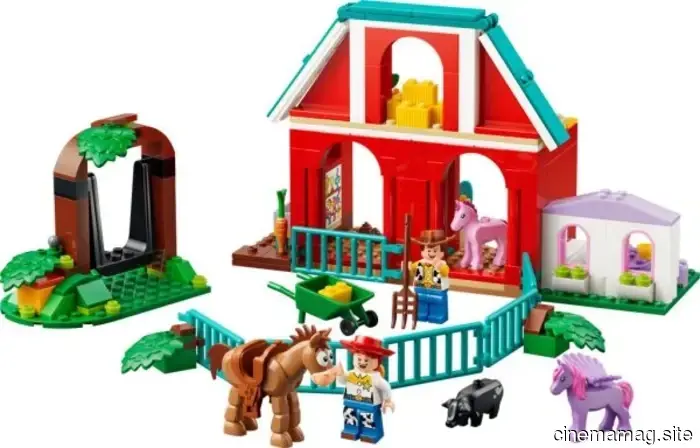 LEGO Disney История игрушек 5 Набор ранчо Блейза раскрыт