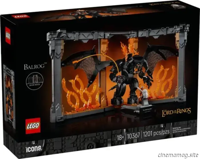 LEGO Il Signore degli Anelli: Balrog Book Nook set rivelato