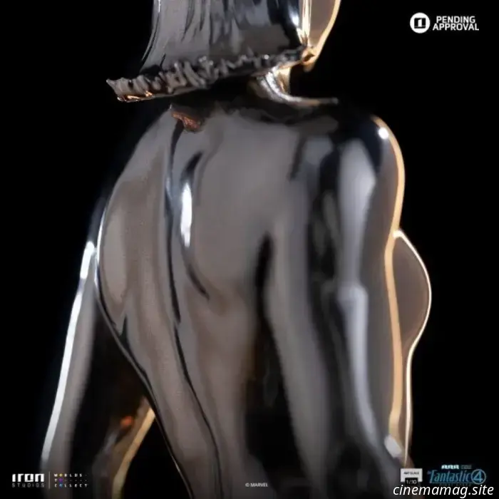 Los Cuatro Fantásticos: Primeros pasos — estatua coleccionable del Surfista Plateado presentada por Iron Studios