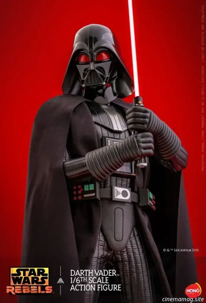 Star Wars Rebels di Hono Studio Darth Vader sesta figura in scala rivelata