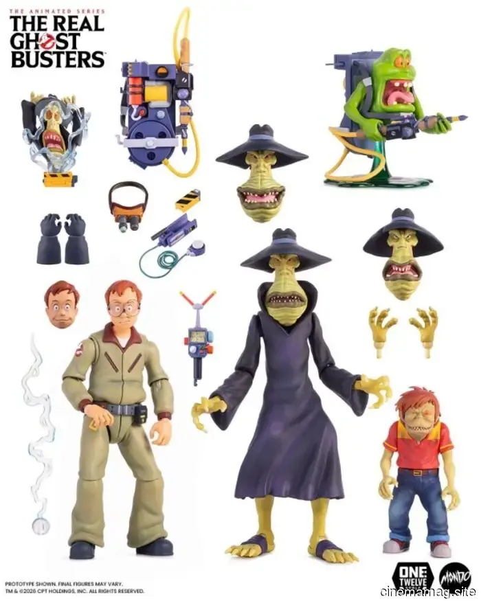 Mondo opens pre-orders for the Louis Tully & Grundel action figure set from The Real Ghostbusters.