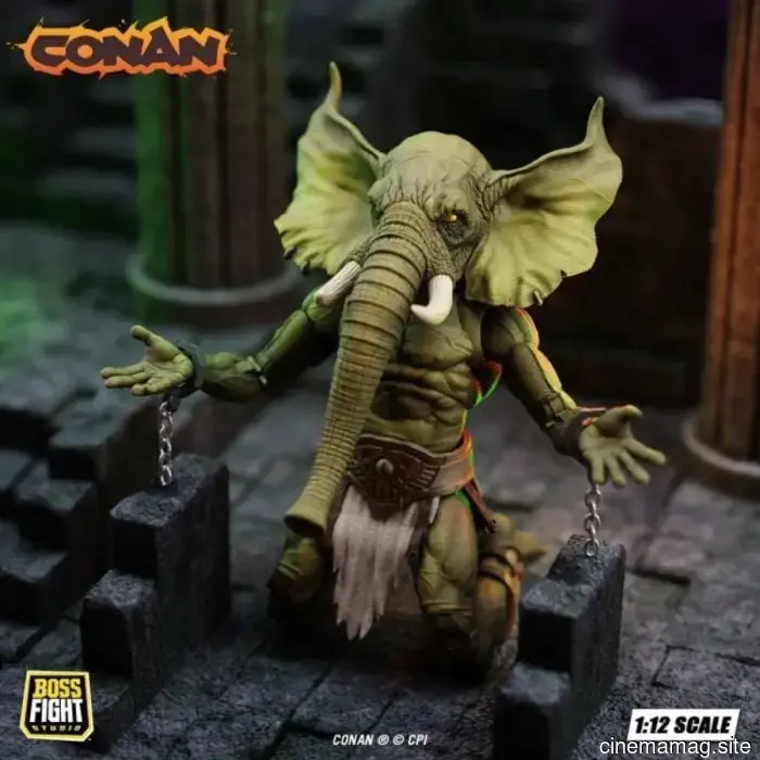 Эпические H.A.C.K.S. Фигурки в действии Young Conan и Yag-Kosha в упаковке из 2 штук, выпущенные Boss Fight Studio