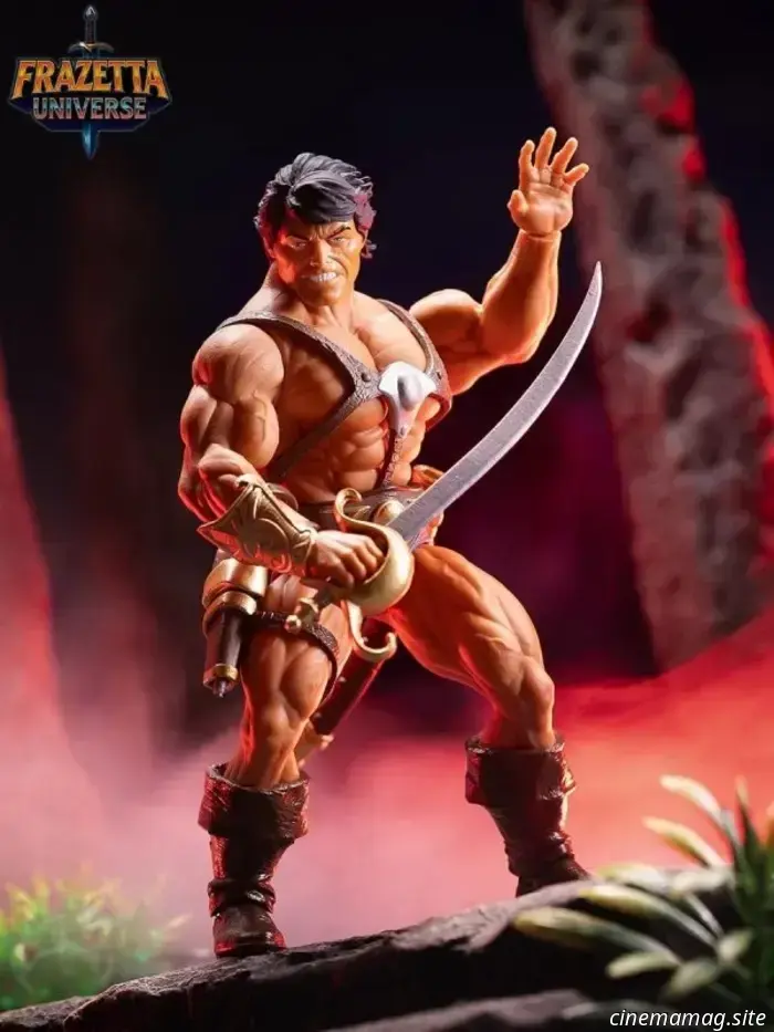 John Carter de Marte, Conan el Bárbaro y Death Dealer lanzan una línea de figuras de acción de estilo retro del Universo Frazetta