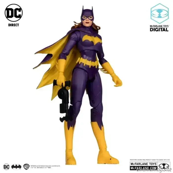 McFarlane Toys reveals new DC Direct figures of Batgirl, Blackfire, Man-Bat, and Red Tornado.