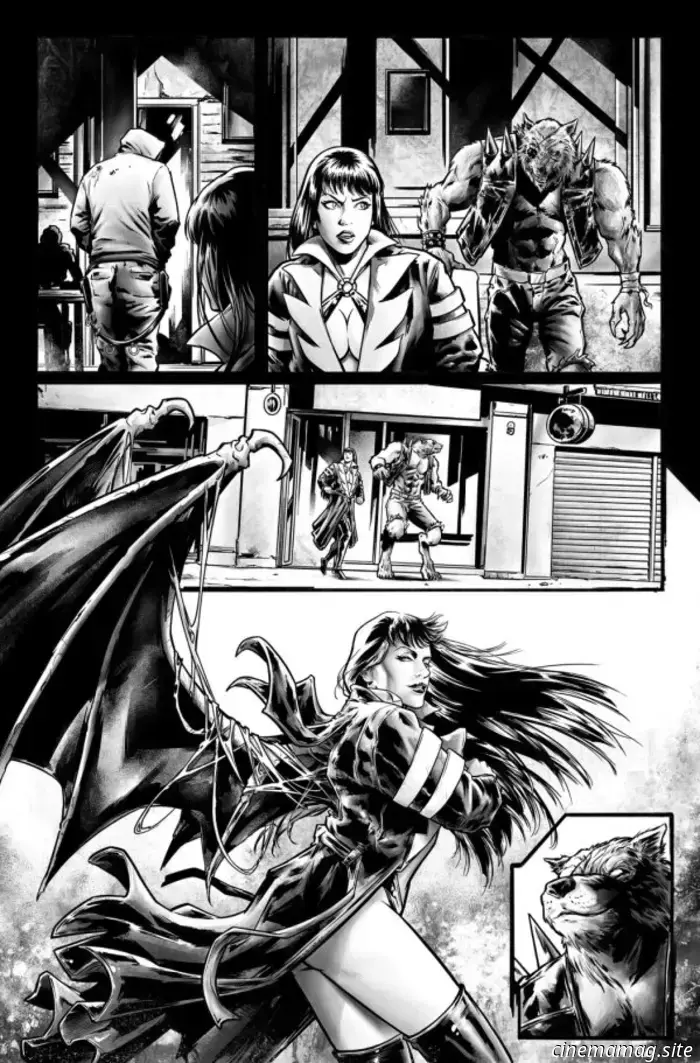 Vampirella se prepara para el Armagedón en junio