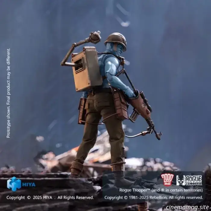 Hiya Toys aggiunge Rogue Trooper alla sua linea di action figure Exquisite Super Series.