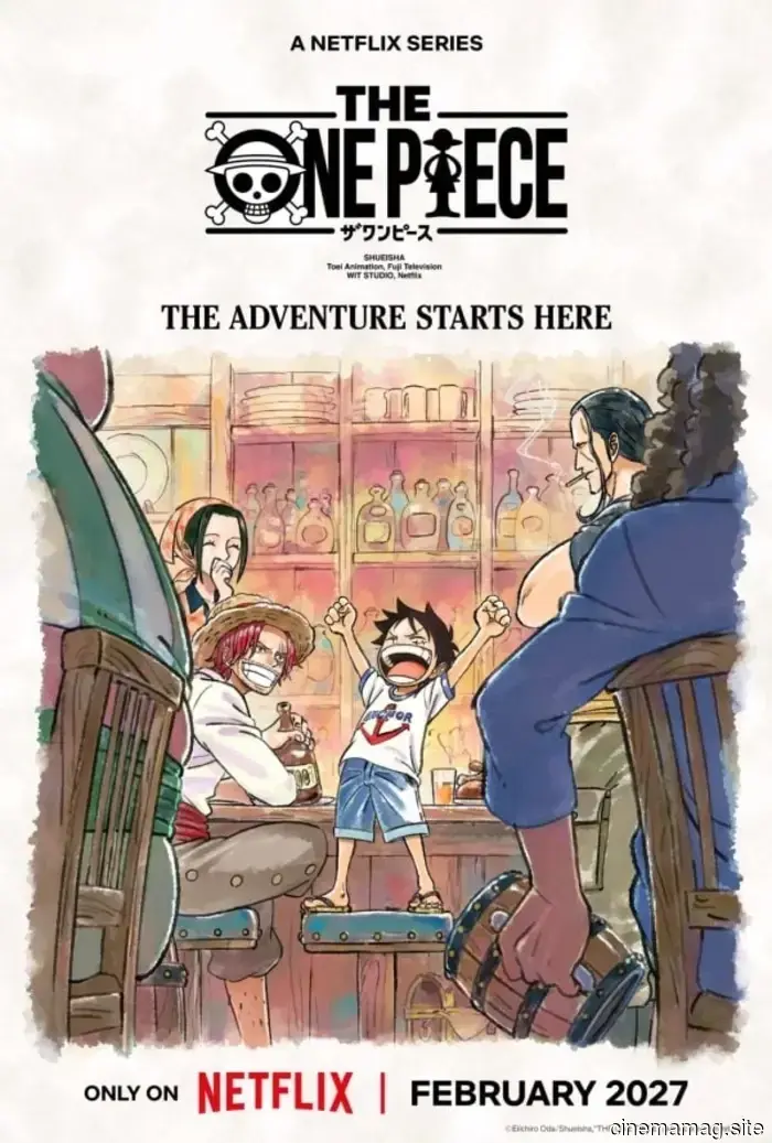 Netflix reveals that The One Piece will premiere in February 2027.