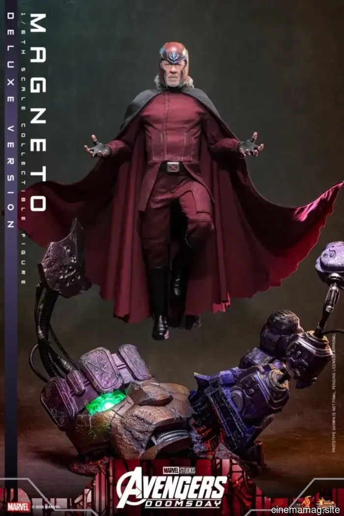 Hot Toys introduces the sixth scale figure of Magneto from Avengers: Doomsday.