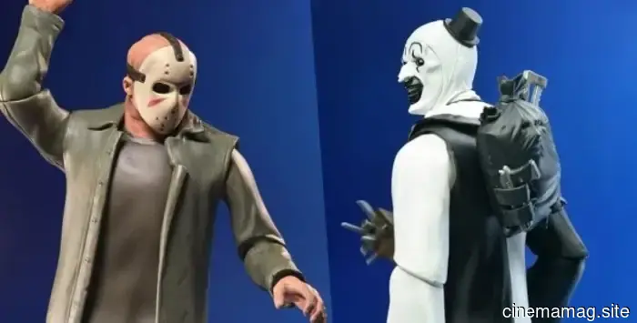 Jason Voorhees y Art el Payaso se unen a la colección de figuras de acción Fortnitemares de NECA.
