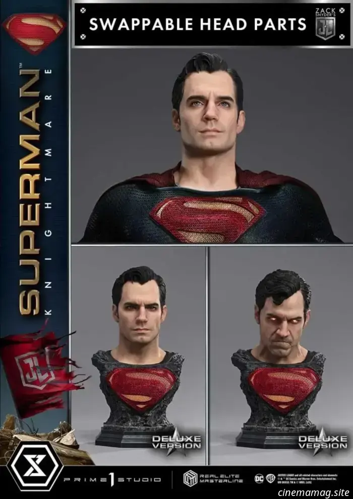 La statua da collezione di Superman Knightmare da Batman v Superman svelata da Prime 1 Studio