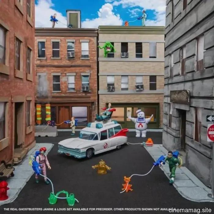 I veri acchiappafantasmi Janine Melnitz e Louis Tully Kenner Classics confezione di due action figure svelata da Hasbro