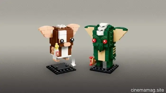 Gizmo e Stripe ricevono il trattamento BrickHeadz con il set LEGO Gremlins