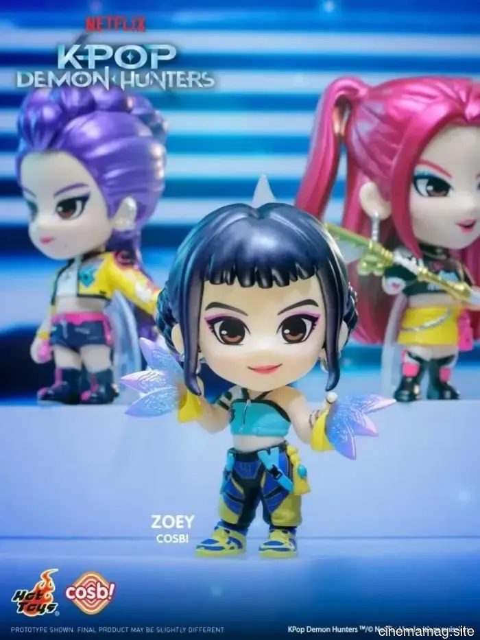 Hot Toys introduces the Kpop Demon Hunters Cosbi Collection.