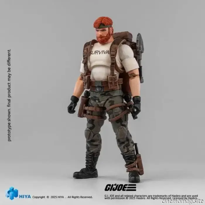 Outback is now part of Hiya Toys' G.I. Joe Exquisite Mini Series action figure lineup.