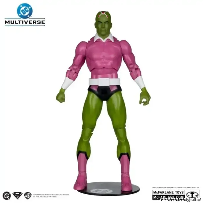 McFarlane has introduced new DC Multiverse figures featuring Sinestro, Brainiac, Black Adam, Black Mask, Sentinel, and Kid Flash.