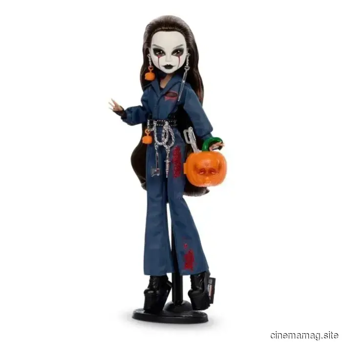 Michael Myers encounters Monster High with the Skullector Halloween II doll.