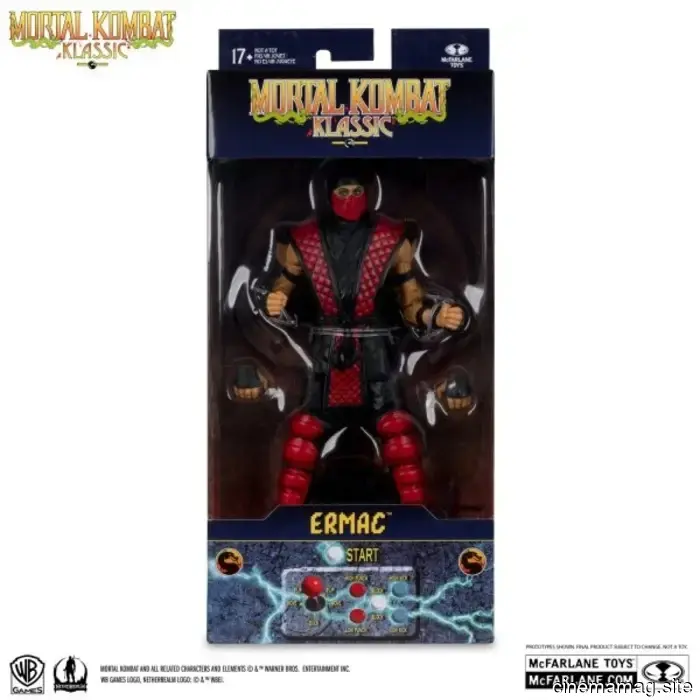 Johnny Cage ed Ermac si uniscono alla linea di action figure Klassic di Mortal Kombat di McFarlane