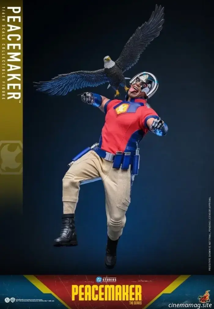 El Peacemaker de John Cena recibe una nueva figura de Hot Toys para la segunda temporada.