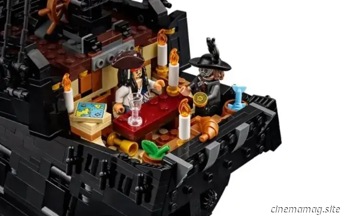 LEGO rivisita Pirati dei Caraibi per il set LEGO Icons della nave pirata del Capitano Jack Sparrow.