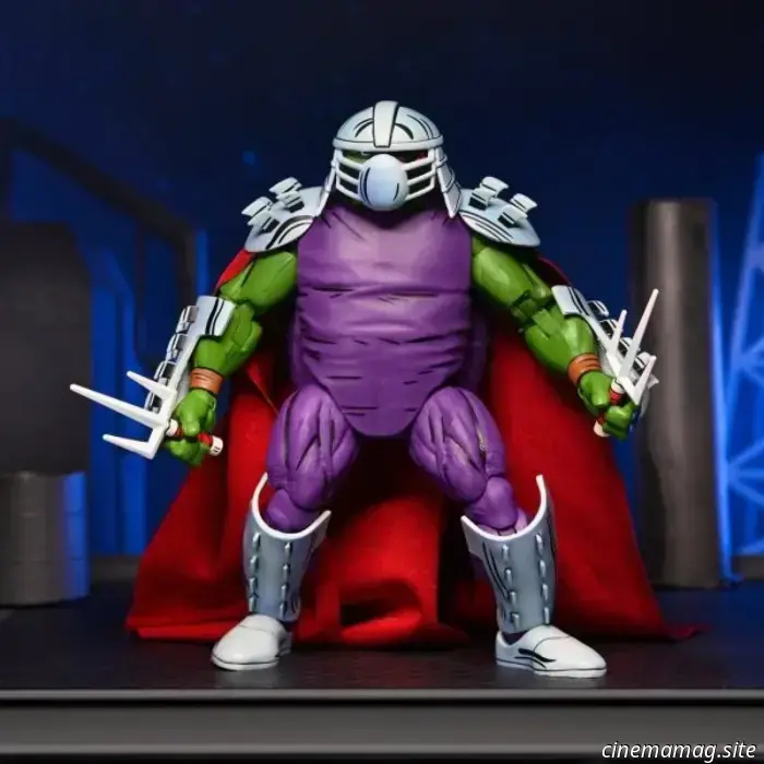 NECA svela le action figure delle Tartarughe Ninja: Raphael nei panni di Shredder, Donatello cyborg e Nobody.