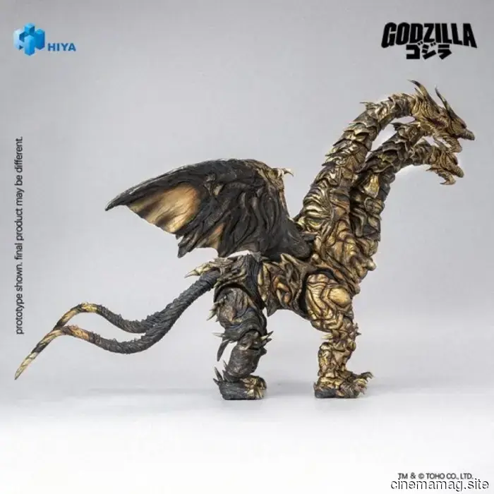 Hiya Toys lancia Keizer Ghidorah con la figura della serie Exquisite Basic di Godzilla: Final Wars