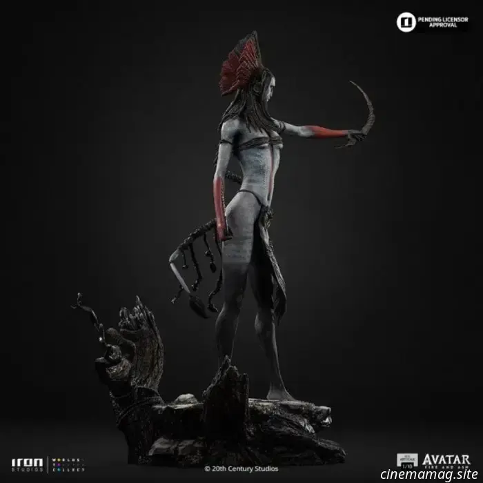 Аватар: Огонь и Пепел — коллекционные статуэтки Майлза Куарича и Варанга представлены Iron Studios.
