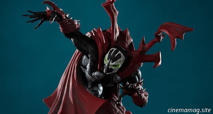 Компания McFarlane Toys представила новую коллекционную статуэтку Спауна (полностью черную, белую и красную)