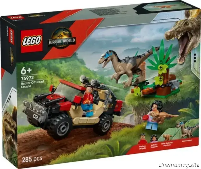 Наборы LEGO Jurassic World: Rebirth будут представлены в преддверии июльского релиза