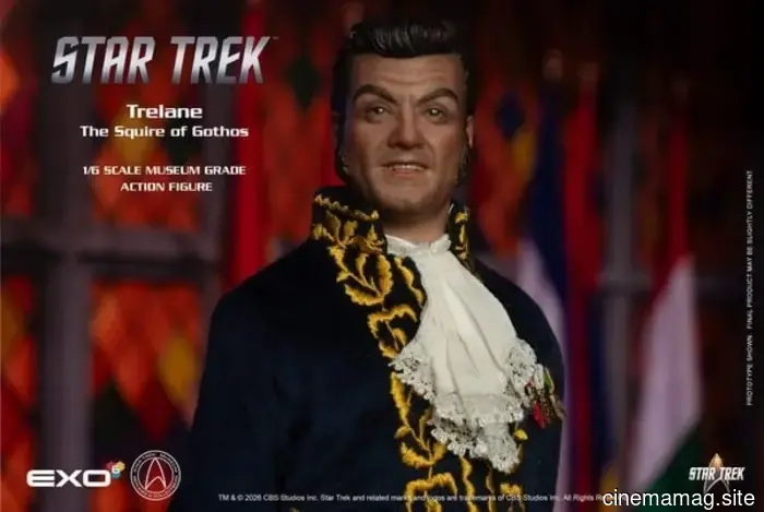 Trelane si unisce alla collezione di action figure in scala sei di Star Trek di EXO-6