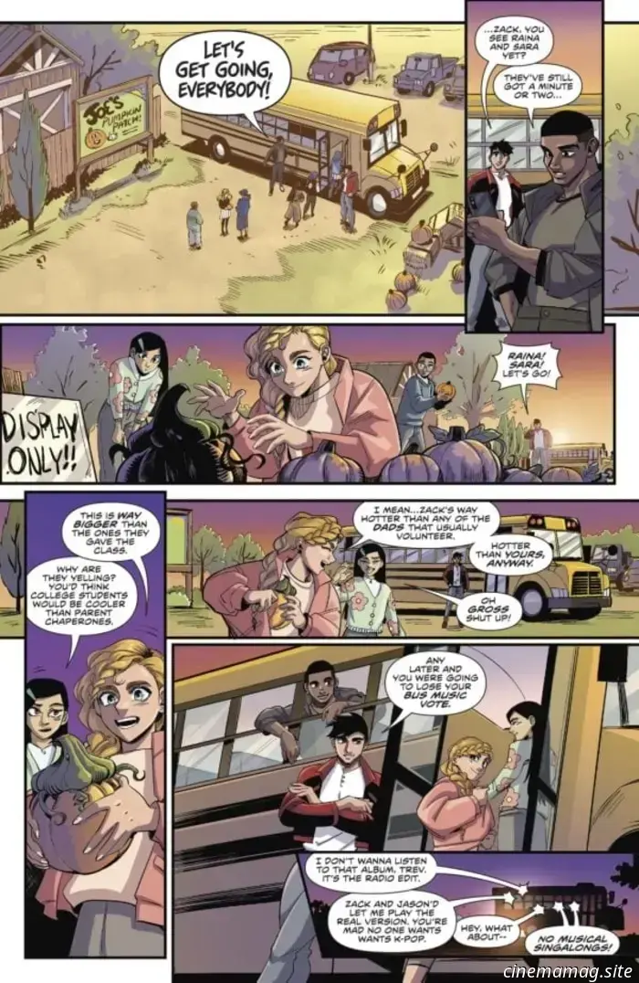 Avance del cómic – Mighty Morphin Power Rangers: Especial de Halloween n.º 1