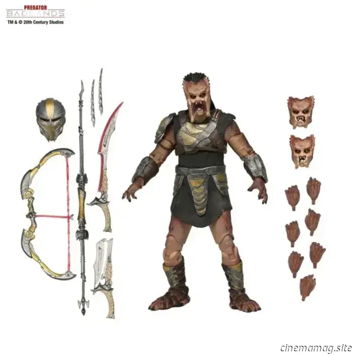 NECA lancia la linea Predator: Badlands con l'action figure Ultimate di Dek