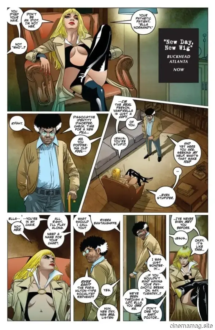 Предварительный просмотр комикса – Вампирелла #1