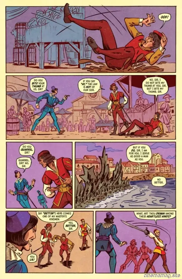 Avance de Cómic – El Teatro de Obras Maestras de Godzilla Presenta: Romeo y Julieta y Godzilla #1