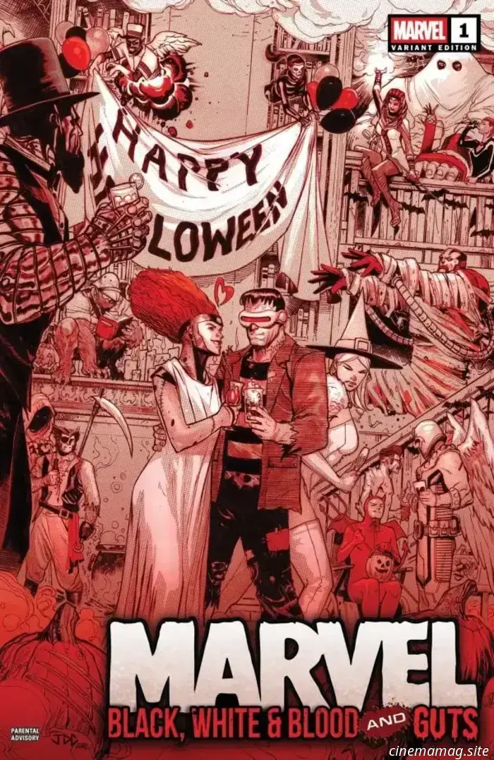 Comic Book Sneak Peek – Marvel: Black, White & Blood and Guts #1