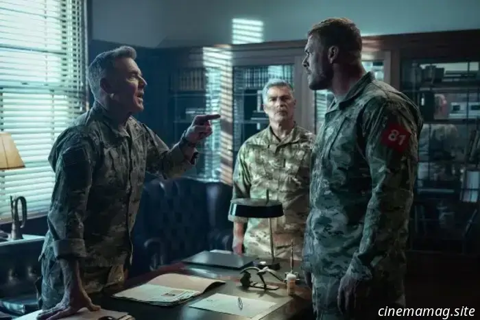 Trailer for the Netflix sci-fi action thriller "War Machine," featuring Alan Ritchson.