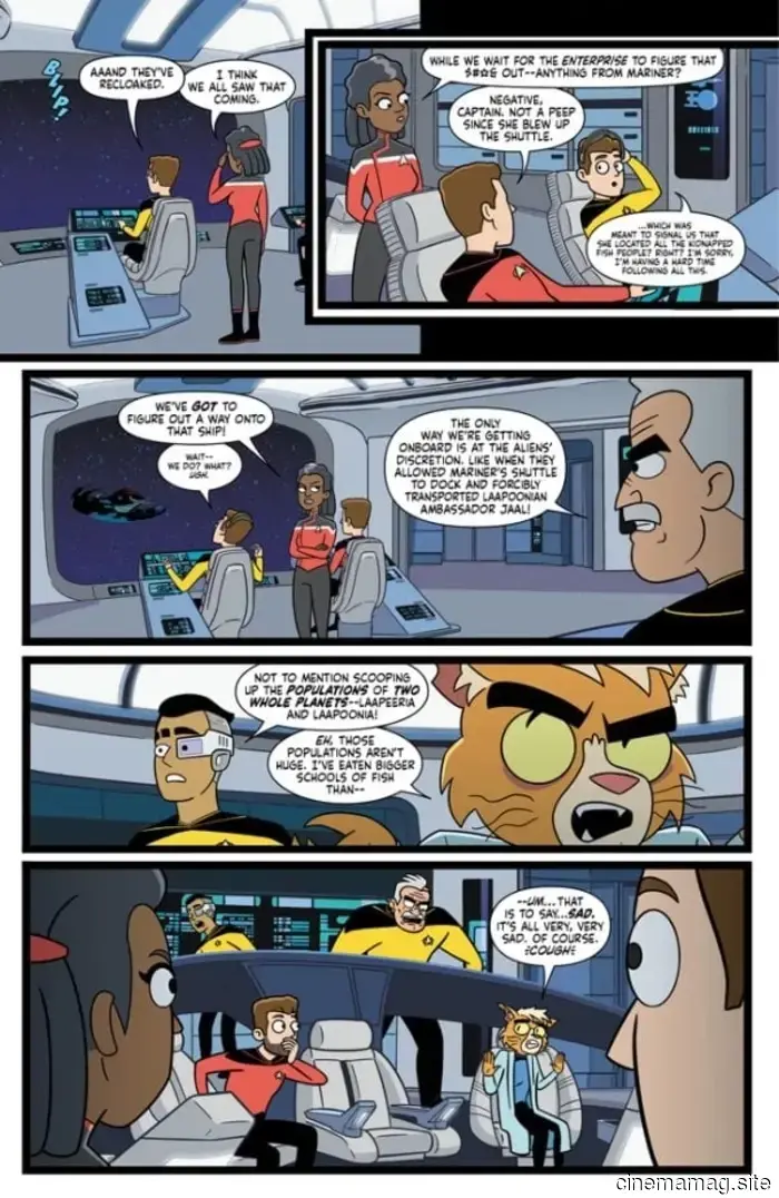 Vista previa del cómic – Star Trek: Lower Decks #18