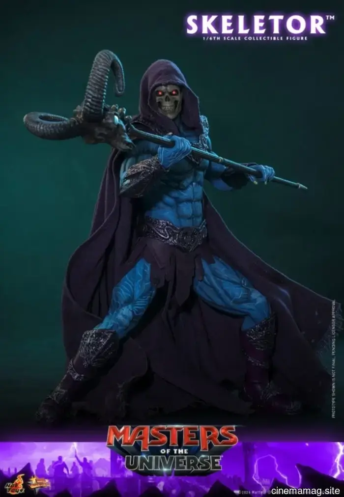 Hot Toys reveals sixth scale figures of He-Man and Skeletor from Masters of the Universe.