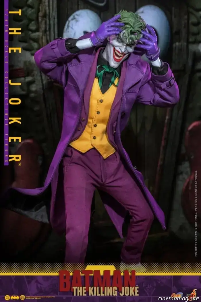 La figura del Joker in scala 1/6 da Batman: The Killing Joke svelata da Hot Toys