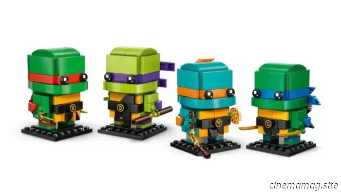 LEGO reveals Teenage Mutant Ninja Turtles BrickHeadz set prior to its release in April.