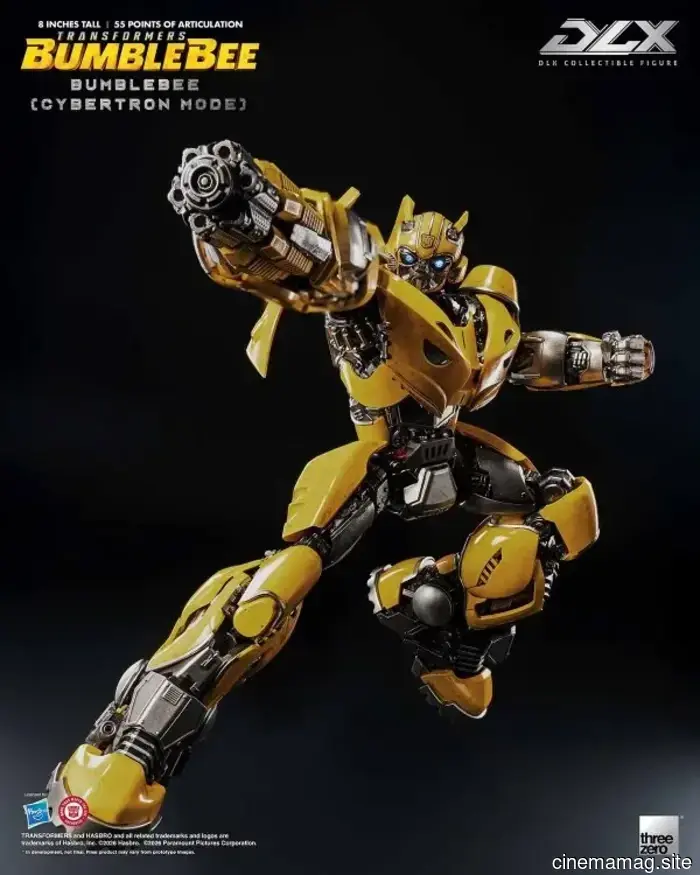 Transformers: figura DLX de Bumblebee presentada por Threezero