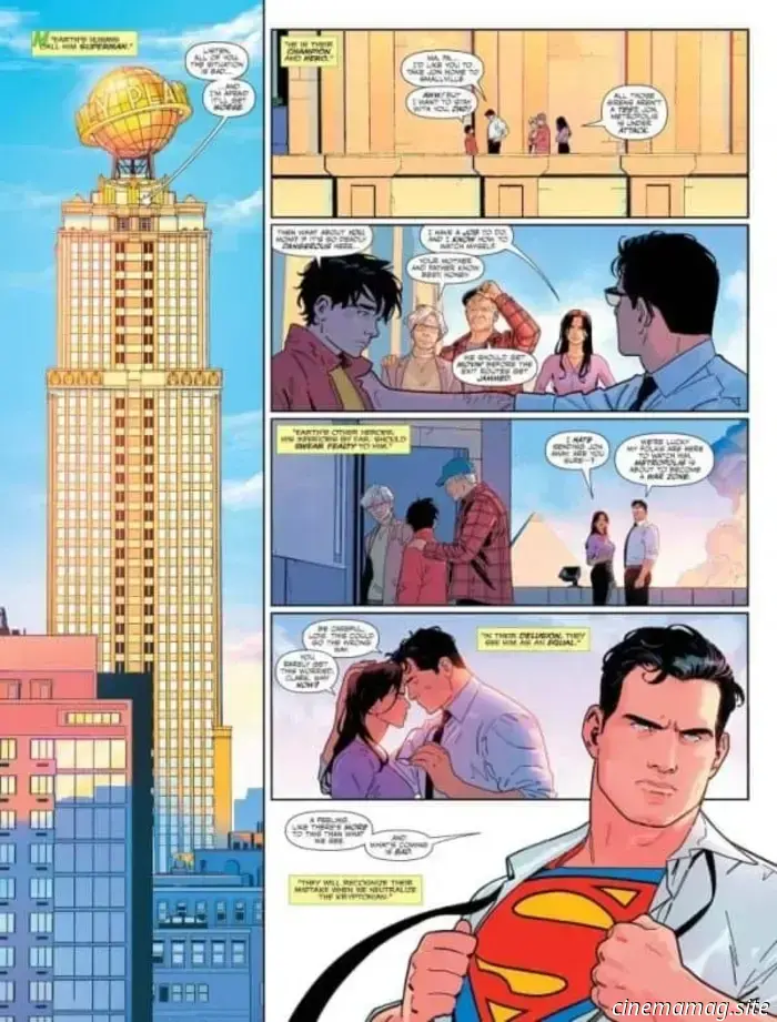 Superman Treasury 2025: Héroe para Todos #1 - Avance del Cómic
