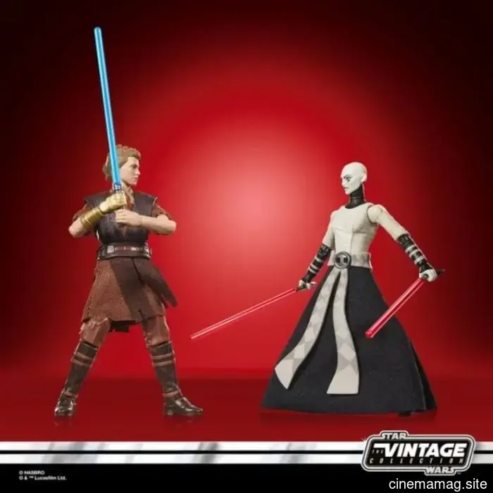 L'originale Anakin, Luuke Skywalker e altri si uniscono alla Star Wars: The Vintage Collection di Hasbro con le ultime rivelazioni di action figure.