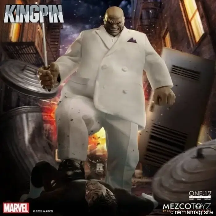 Фигурка Marvel's Kingpin One:12 Collective представлена компанией Mezco Toyz