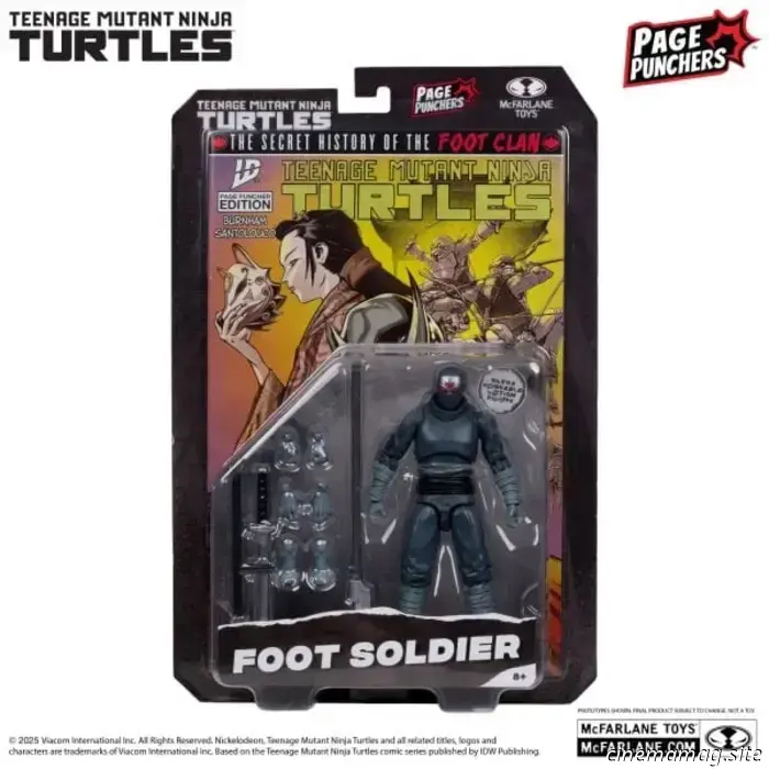 McFarlane svela i nuovi Page Punchers delle Tartarughe Ninja