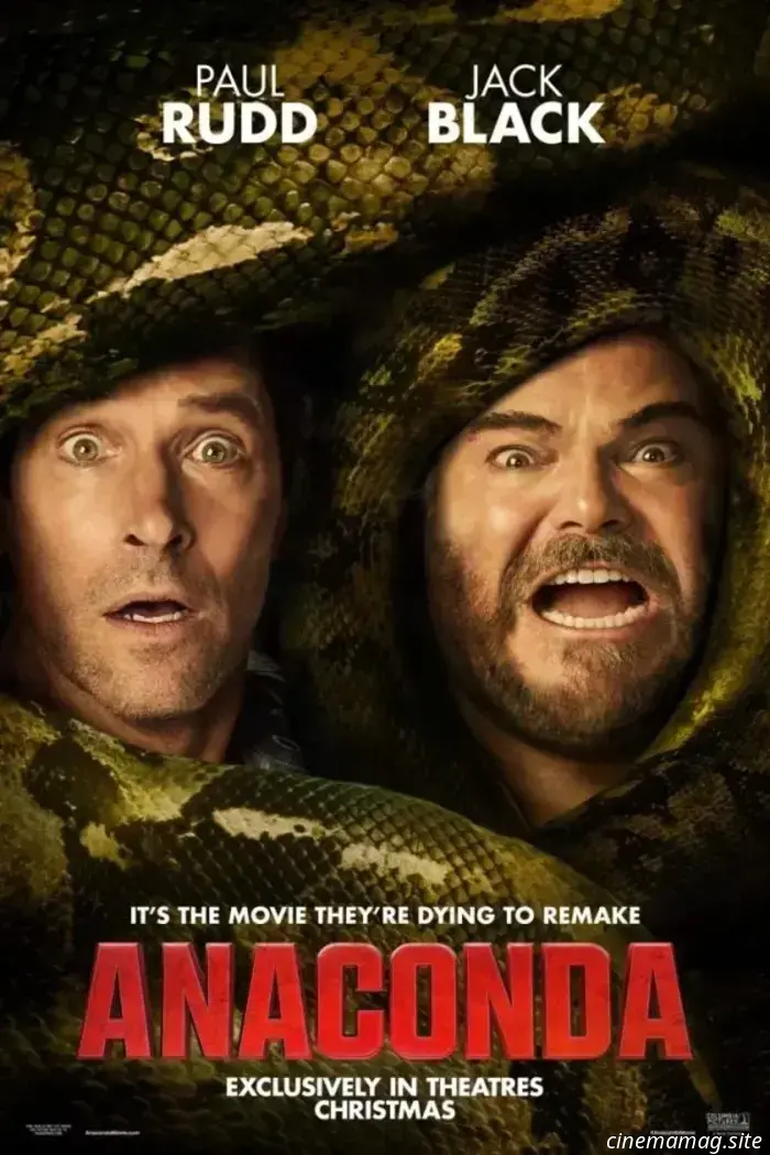 Primer tráiler del reinicio de Anaconda protagonizado por Jack Black y Paul Rudd