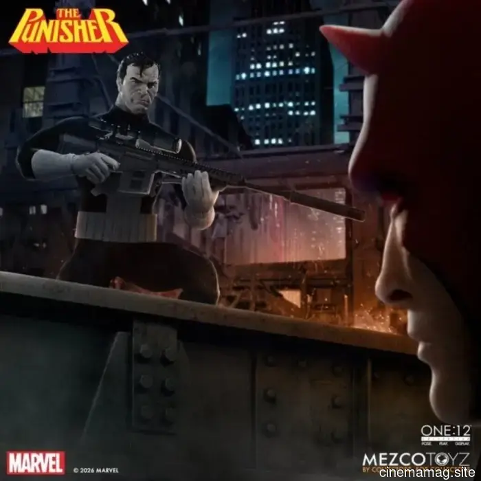 El Castigador se une al One:12 Collective con una nueva figura de acción de Mezco Toyz.
