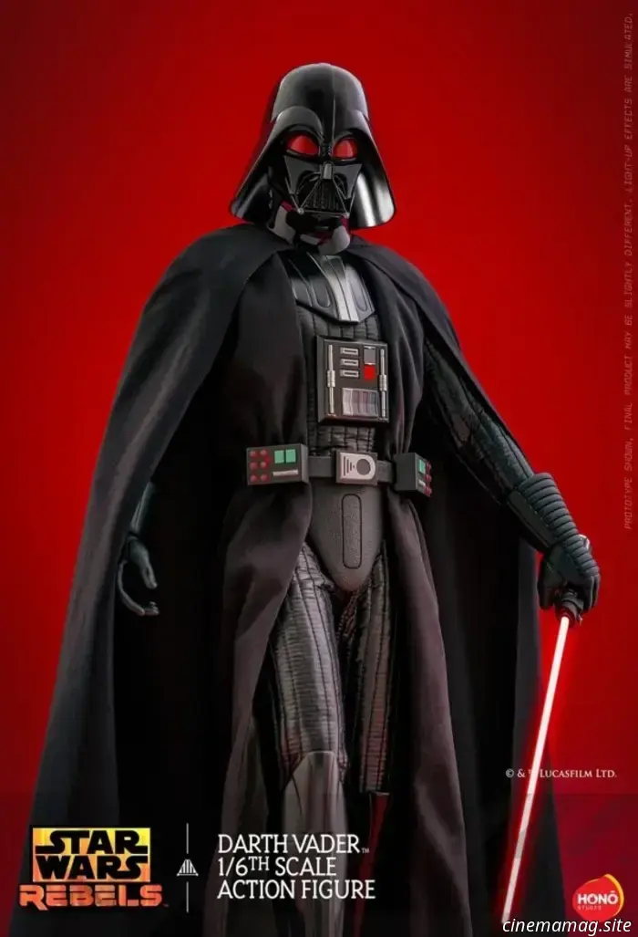 Star Wars Rebels di Hono Studio Darth Vader sesta figura in scala rivelata