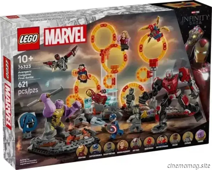 LEGO will release the Avengers: Endgame Final Battle set in May.